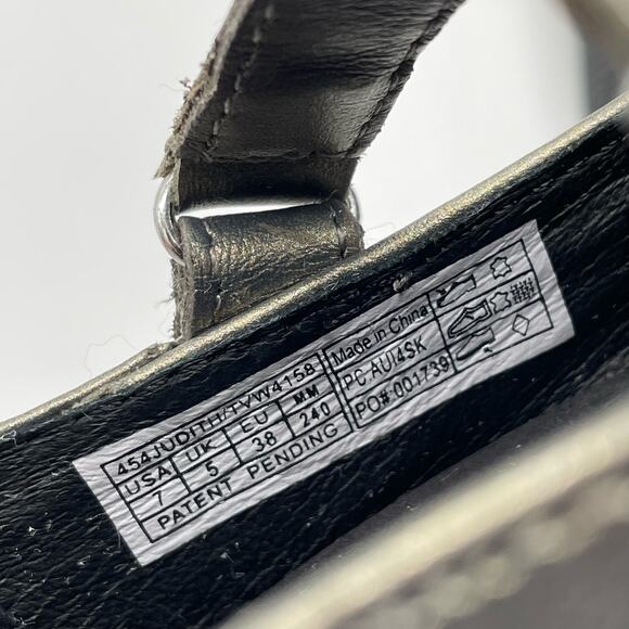 Vionic Judith Mary Jane Shoes - Metallic - US 7 - Picture 7 of 10